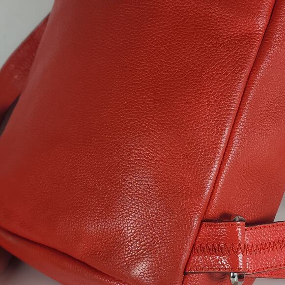 Aimee Kestenberg Tamitha II Women\'s Medium Red Leather Backpack bag purse main image 9